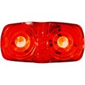 Peterson Manufacturing LED Rectangular 4 Length x 2 Width x 109 Height Red Lens Surface Mount M38R-MV